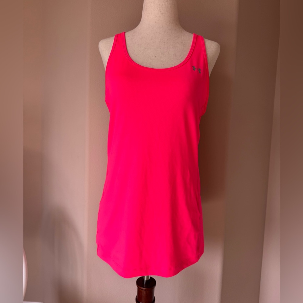 Under Armour Women's Bright Pink Tank Top